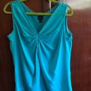 Worthington Blue Tank Sz XL NWT